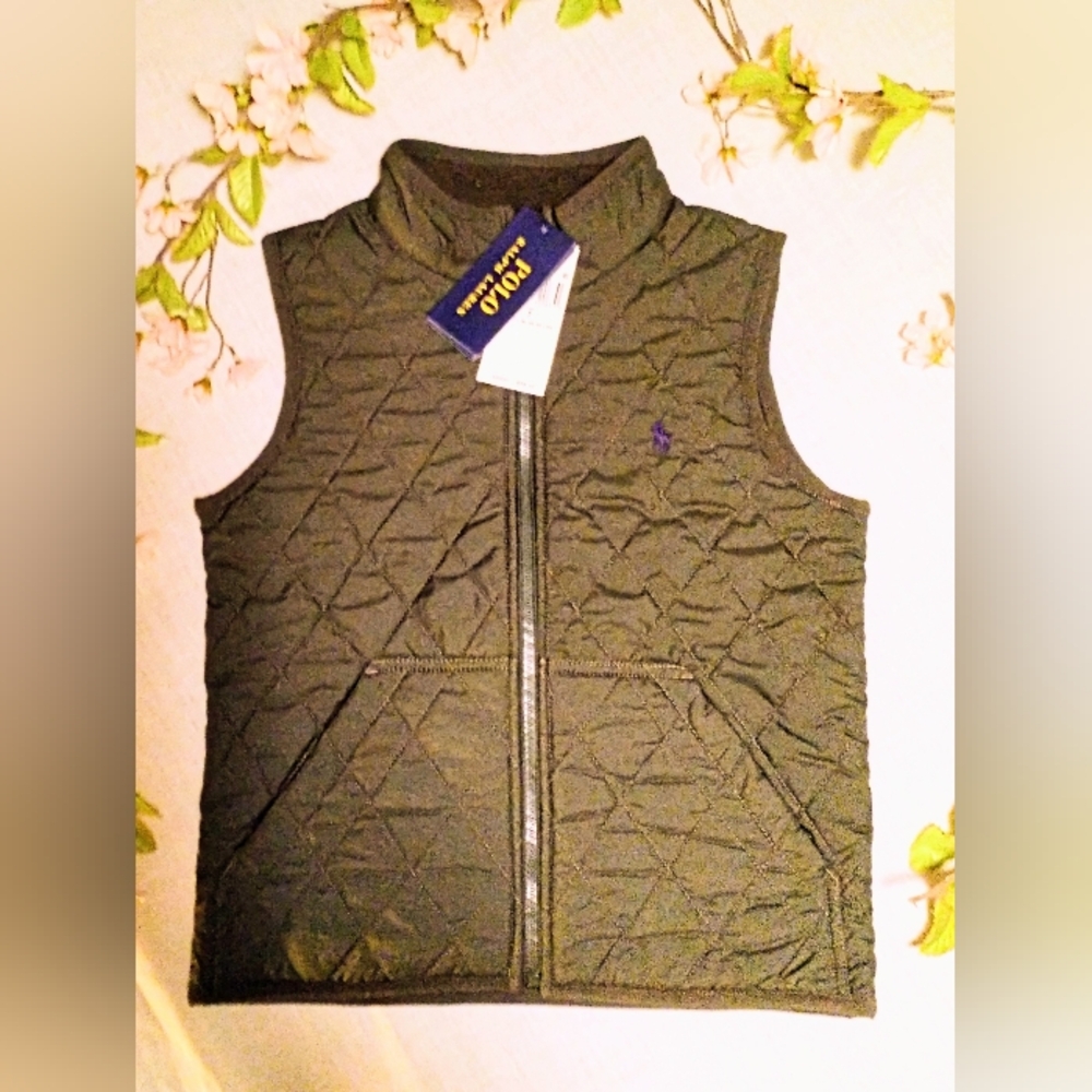 New Girls Size 7 Vest by Ralph Lauren New With Tags
